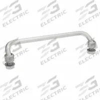JW WINCO Folding Pull Handle: Threaded Holes, Stainless Steel, Silver, 0.39 in, 4.01 in Grip Lg (MPN 425.2-NI-10-120-GS). Key specifications — Screw Size: M10; Brand: JW WINCO; Color: Silver.