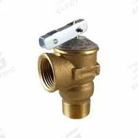 CASH ACME Pressure Only Relief Valve: MNPT x FNPT, 3/4 in x 3/4 in, Brass, 3 3/8 in Overall Ht (MPN FWL-2F). Key specifications — Brand: CASH ACME.