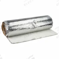 Duct Wrap: 4.2 R-Value, Foil Scrim Kraft, Fiberglass, 48 in Wd, 25 ft Lg, 1 1/2 in Thick, Silver (MPN 670378). Key specifications — Brand: JOHNS MANVILLE; Jacket Material: Foil Scrim Kraft.