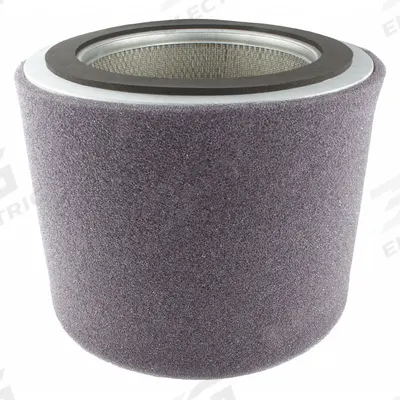 SOLBERG HEPA Cartridge Filter: Fiberglass, 14.5 in Overall Ht, 8 in Inside Dia - Air Filter Replacement Elements