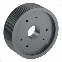 APPROVED VENDOR V-Belt Pulley: 3V1060, 8 Groove, 10.6 in OD, Bushed Bore, SF, Quick Detachable (MPN 83V1060SF). Key specifications — Pulley Industry Number: 3V1060; Pitch Diameter: 10.6 in (3V); For Belt Section (broad, with similar types): 3V or 3VX.