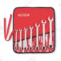 PROTO Flare Nut Wrench Set: Alloy Steel, Satin, 7 Tools, 3/8 in to 3/4 in Range of Head Sizes (MPN J3700A). Key specifications — attr309703: Satin; attr309694: No; attr309702: Alloy Steel; attr324936: PROTO.