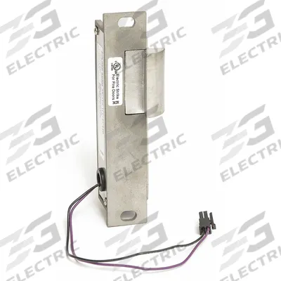 HES Electric Door Strike: 2 7/8 in Wd, 11 in Ht, Cylindrical/Mortise - Combination Cylindrical & Mortise Electric Strikes