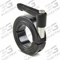 RULAND MANUFACTURING Quick Clamping Shaft Collar: 65 mm Bore Dia, Round, 1215, Carbon Steel, Black (MPN LV-MCL-65-F). Key specifications — attr921855: Black; attr921844: Black Oxide; attr921839: RULAND MANUFACTURING.