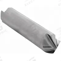 CLEVELAND Chamfer Mill: Carbide, Double End, 4 Flute, 90°, 3/4" Mill Dia, 4" OAL (MPN C60231)