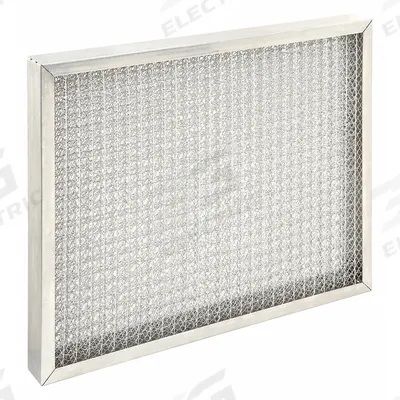 GRAINGER Washable Metal Air Filter: 16 in x 20 in x 1 in, Aluminum - General Use Mesh Air Filters
