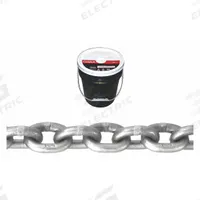 CAMPBELL Straight Chain: 3/8 in Chain Trade Size, 43 Chain Grade, Carbon Steel, Straight, Welded (MPN T0181623). Key specifications — Brand: CAMPBELL.