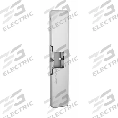 HES Electric Door Strike: 1 3/4 in Wd, 9 in Ht, Cylindrical/Mortise - Combination Cylindrical & Mortise Electric Strikes
