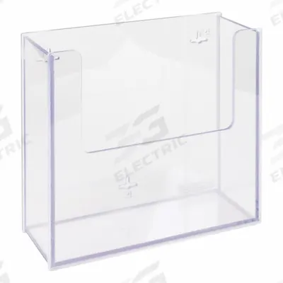 POLTEX Cleanroom Wipe Holder: 4 3/4 in Overall Wd, 11 1/2 in Overall Ht, 13 in Overall Lg - Lab Storage Bins