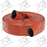 JAFRIB Fire Hose: Extruded Through-the-Weave, 1 3/4 in Hose Inside Dia, 25 ft Hose Lg, Red (MPN 50H175RR-25). Key specifications — attr660602: Uncoupled; attr660629: Co-Extrusion Woven; attr660626: Reinforced Extruded Rubber.