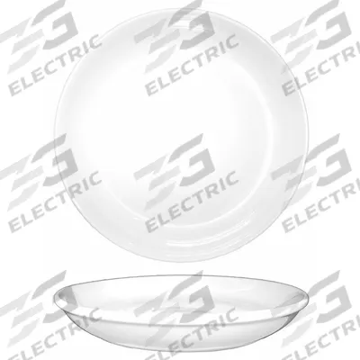 ITI Serving Bowl: Dover, 4 qt Capacity, 14 1/8 in Dia, Porcelain - Serving Bowls