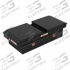 WEATHER GUARD Crossover Truck Box: Crossover Truck Box, Gull Wing Lid Lid, 72 in Overall Wd, Black (MPN 114-5-04). Key specifications — Color: Gloss Black; Brand: WEATHER GUARD.