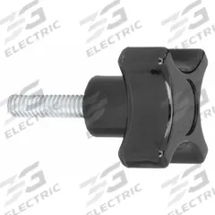 DAVIES Hand Knob: 4 Point, Thermoset, 5/16"-18 Thread, 1.5 in Dia (MPN 2820-T). Key specifications — Brand: DAVIES.