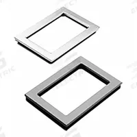 HOFFMAN Enclosure Window Kit: 11 1/2 in Frame Ht, 8 in Frame Wd, 9 in Window Ht, 5 1/2 in Window Wd (MPN APWK95NFSS). Key specifications — Brand: HOFFMAN; For NEMA Enclosure Rating: 4X; Frame Material: 304 Stainless Steel; Window Material: Polycarbonate.