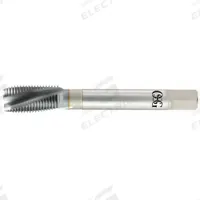 OSG Spiral Flute Tap: M8x1.25 Metric, D5 / 4H-6H, 3 Flute, Plug Chamfer, V Coated Powdered Metal (MPN 1316300808). Key specifications — attr1299826: D5 / 4H-6H.