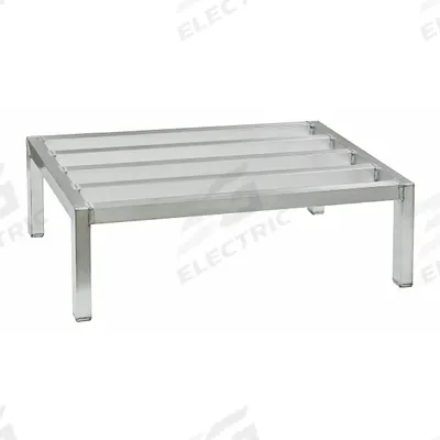NEW AGE INDUSTRIAL Dunnage Rack: Welded, 12 in x 24 in x 18 in, Aluminum - Aluminum Dunnage Racks