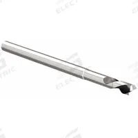 WIDIA HANITA Square End Mill: Carbide, 2 Flute, 1/2" Mill Dia, 1" LOC, 5-1/2" OAL (MPN 2AF9E19029SZT UNCOATED)