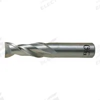 OSG Corner Radius End Mill: Carbide, 2 Flute, 3/16" Mill Dia, 9/16" LOC, 0.02" Rad, 2" OAL (MPN 20221000)