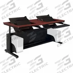 VERSADESK Standing Desk: Cherry, Wood, 60 in Overall Wd, 30 in Overall Dp, 36 in Max Desktop Ht (MPN RST6030-BC). Key specifications — Frame Color: Black; Frame Material: Steel; Brand: VERSADESK; Desktop Color: Cherry; Desktop Material: Wood.
