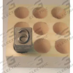 YOUNG BROS. STAMP WORKS Hand Stamp Character: 9, 1/4 in Character Ht, 3 in Shank Lg, Steel, Reverse (MPN YOU-06094-9). Key specifications — Material: Steel; Brand: YOUNG BROS. STAMP WORKS; Characters Included: 9.