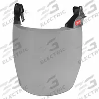 MILWAUKEE Face Shield: Anti-Fog/Scratch-Resistant, Reusable/X-Ray Detectable, Gray, X-Ray Detectable (MPN 48-73-1426). Key specifications — Visor Coating: Scratch-Resistant; Visor Color: Gray; Compatible with Series: BOLT™.