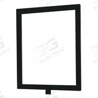 LAWRENCE METAL Acrylic Sign: Black, No Legend Message, 14 in Overall Lg, 14 in Overall Wd (MPN FRAME-NOSC-33-1114HD-V). Key specifications — Brand: LAWRENCE METAL; Color: Black; Includes: Spigot Adapter; Message: No Legend; For Use With: Traditional Posts; Material: Acrylic.