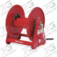REELCRAFT Hand Crank Hose Reel: 225 ft (3/4 in I.D.), 17 3/4 in L x 35 3/4 in W x 20 1/4 in H, TFE/P (MPN CA33122 L). Key specifications — Hose Capacity: 225 ft (3/4 in I.D.); Overall Dimensions: 17-3/4 in L x 35-3/4 in W x 20-1/4 in H; Seal Material: TFE/P; Reel Color: Red; Swivel Material: Nickel Plated Steel; Brand: REELCRAFT.