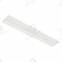 LED Under Cabinet: 22 in Lg, 746 lm, 2700K/3000K/4000K, 10.7 W, Plug-In or Hardwired, White, 1 in Ht (MPN NLLP2-22WH). Key specifications — attr1262778: 120V AC; attr1262749: Plug-In or Hardwired; attr1262754: Integrated LED; attr1262758: Aluminum; attr1262760: Yes; attr1262765: LED; attr1262776: High/Low; attr1262780: 2700K.