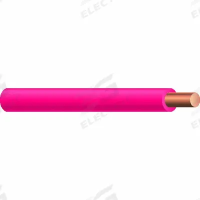 SOUTHWIRE Wire: Copper, 10 AWG, 1 Conductors, Solid, Red, 1,250 ft Lg - Copper THHN/THWN Building Wires