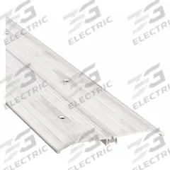 NATIONAL GUARD Door Threshold: Saddle, Aluminum, 4 ft Lg (MPN 8426-48). Key specifications — Brand: NATIONAL GUARD; Transition Type: Fluted.