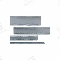 LISTA Drawer Partition: 4 7/8 in Overall Ht, For 150 mm Drawer Ht, 7 13/16 in Overall Lg, Silver (MPN P150-27/4PC). Key specifications — Color: Silver; Product Type: Drawer Partition; Brand: LISTA; Manufacturer Part Number: P150-27/4PC.