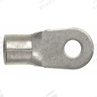PANDUIT Ring Terminal: Bare, 5/16 in Stud Size, 6 AWG to 6 AWG Wire Sizes, 2,000 V (MPN P6-56R-T). Key specifications — Brand: PANDUIT; Barrel Style: Serrated.