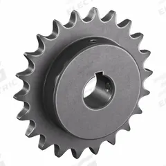 TSUBAKI Single Strand Sprocket: 50, For 5/8 in Chain Pitch, 1 in Bore Dia, 22 Teeth, Steel (MPN 50B22F-1). Key specifications — Brand: TSUBAKI.