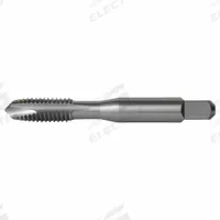 CLEVELAND Spiral Point Tap: 1/2"-20 UNF, H2 / 2B, 3 Flute, Plug Chamfer, High Speed Steel (MPN C83048)