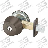 ASSA ABLOY ACCENTRA Deadbolt Lock: Cylindrical, 1 3/8 in Door Thick - Max, Bronze (MPN D212 613E PARA). Key specifications — ADA Compliant: Yes; Brand: ASSA ABLOY ACCENTRA; Cylinder Core Type: Conventional Core Cylinder; Finish: Dark Oxidized Satin Bronze, Oil Rubbed; Keyway Type: Para; Includes Core: Core Included; Ligature Resistance: Not Ligature-Resistant.