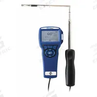 TSI ALNOR Anemometer: 1 fpm Air Velocity Resolution, Wet Bulb, Hot Wire, Air Velocity/Temp, Included (MPN 9535-A). Key specifications — Data Logging: Yes; Manufacturer Part Number: 9535-A; Brand: TSI ALNOR; Temperature Accuracy: +/ 0.5°; Digital Display Screen Type: LCD; Display Type: Digital; Includes: Carrying Case; Power Source: Battery.