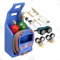 UNIWELD Welding and Cutting Kit: Acetylene, CGA 200 (MPN KL22P-T). Key specifications — Regulator CGA Number (Fuel): CGA 200; Manufacturer Part Number: KL22P-T; Brand: UNIWELD.