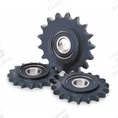 FENNER DRIVES Composite Idler Sprocket with Bearing: For 50 Chain Size, Single Strand, 15 Teeth (MPN CS5002/CB0004). Key specifications — attr85382: FENNER DRIVES; attr1024499: Metric.