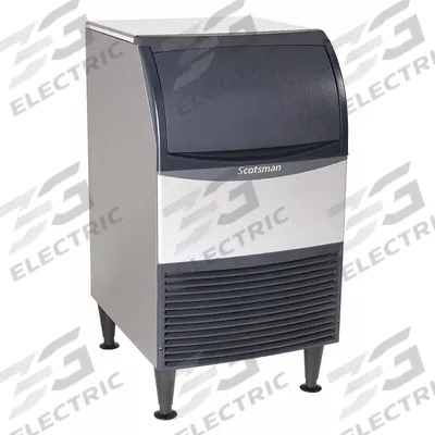 SCOTSMAN Ice Machine: Dice, 100 lb Ice per Day, Air Cooled, 38 in Ht, 20 in Wd - Undercounter Ice Machines