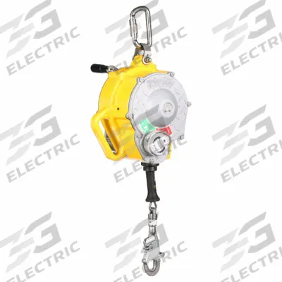 DBI-SALA Self-Retracting Lifeline: Carabiner Anchor, Harness Swivel Snap Hook, 3 Legs - Mounted SRLs for Rescue