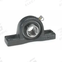 DAYTON Pillow Block Bearing: 3/4 in Bore, Cast Iron, Set Screws, 1 5/16 in Shaft Ht, 5 in Overall Lg (MPN 3FCP2). Key specifications — Brand: DAYTON; Mounting Bolt Size: 3/8 in; System of Measurement: Inch.