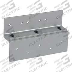 RUTHERFORD Electromagnetic Lock: 8 7/8 in Lg, 2 1/2 in Wd, 1 3/4 in Ht (MPN TJ80 28). Key specifications — Material: Aluminum; Brand: RUTHERFORD.