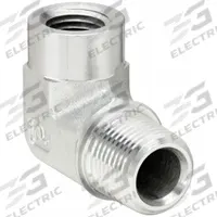 PARKER Metal Pipe Elbow: 3/4 in x 1/2 in, Male NPT Threaded x Female NPT Threaded, 3,000 psi, Steel (MPN 3/4 X 1/2 CD-S). Key specifications — Maximum Operating Pressure: 3,000 psi; (DO NOT SEND) Manufacturer Location: Globally Sourced.