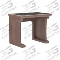 CORTECH Freestanding Desk: Brown, 29 in Overall Ht, 36 in Overall Wd, 24 in Overall Dp, Floor Mount (MPN 7608BN). Key specifications — attr1032446: CORTECH; attr1075035: Endurance; attr1073573: Polyethylene.