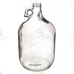 QORPAK Jug: Colorless, Uncoated Bottle, Glass, 3.79 L, 166 mm, 293 mm Overall Ht, Screw On Cap (MPN GLA-00838). Key specifications — attr1371258: No; attr1371256: Shouldered; attr1371264: QORPAK; attr1371229: Uncoated Bottle.