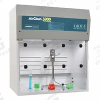 AIRCLEAN SYSTEMS Ductless Fume Hood: AirClean Systems, 36 in Overall Wd, 60 in Overall Ht, White (MPN AC3000S). Key specifications — Assembly: Fully Assembled; Brand: AIRCLEAN SYSTEMS; Base/Stand Included: Yes; Blower Included: Yes; Work Surface Included: Yes.