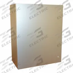 HAMMOND Electrical Enclosure: 316 Stainless Steel, 30 in x 24 in x 12 in, NEMA 12/13/3R/4/4X, Hinged (MPN EN4SD302412S16). Key specifications — Brand: HAMMOND; Closure Method: 1/4-Turn Latch; Enclosure Material: 316 Stainless Steel; Knockouts: Not Included.