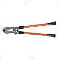 KLEIN TOOLS Bolt Cutters: Fiberglass, For 1/2 in Max Dia Soft Steel, For 1/2 in Max Dia Medium Steel (MPN 63130). Key specifications — attr308357: Orange; attr308366: Fiberglass; attr324820: KLEIN TOOLS.