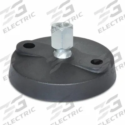 JW WINCO Female-End Leveling Mount: Swivel Boltless, Glass Filled Nylon - Vibration-Damping Female Leveling Mounts