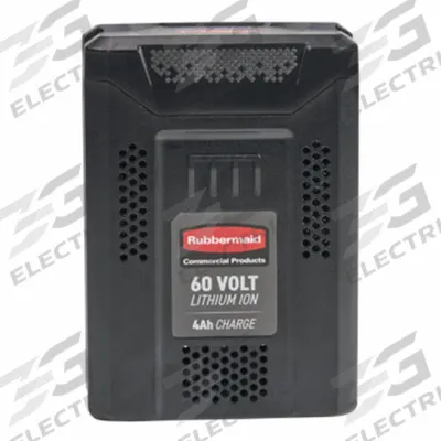 RUBBERMAID COMMERCIAL PRODUCTS Platform Truck Battery: 4 3/4 in Overall Wd